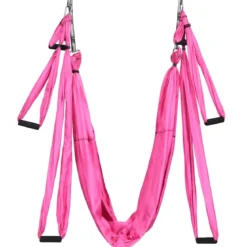 Aerial Yoga Hängematte Set Yoga Schaukel Air Fliegen Hängematte Rosa/Blau/Lila/Hellblau