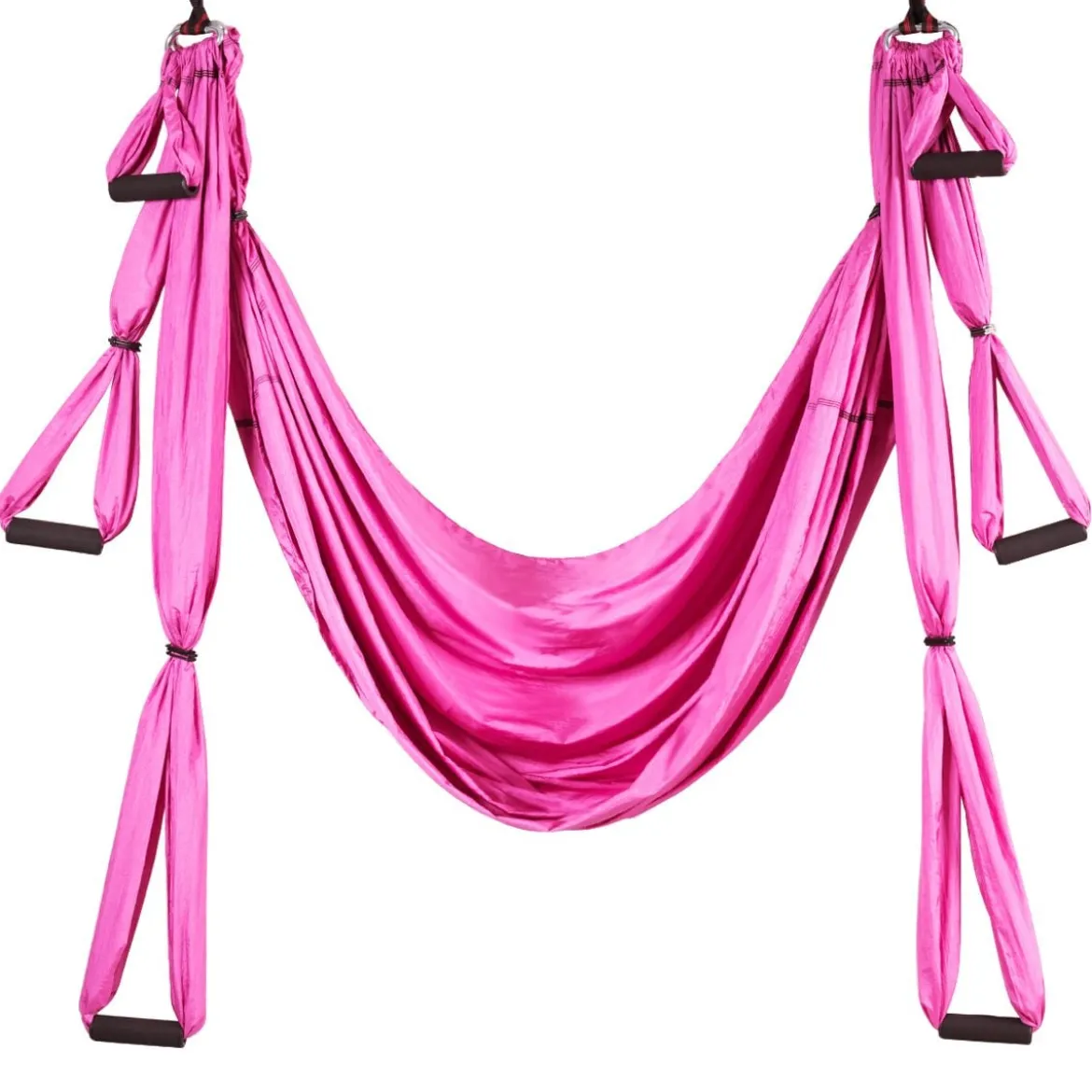 Aerial Yoga Hängematte Set Yoga Schaukel Air Fliegen Hängematte Rosa/Blau/Lila/Hellblau