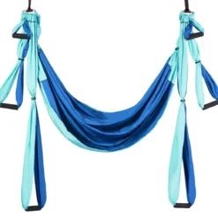 Aerial Yoga Hängematte Set Yoga Schaukel Air Fliegen Hängematte Rosa/Blau/Lila/Hellblau