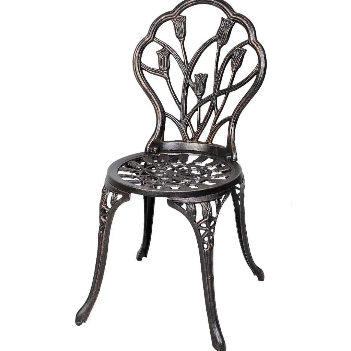Alu Balkonset Bistroset Gartenmöbel Tisch mit 2 Stühle Sitzgruppe Balkonmöbel
