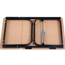 Arbeitstisch Laptoptisch Notebooktisch Betttisch Betttablett Tisch Faltbar Lapdecks Natur+Schwarz