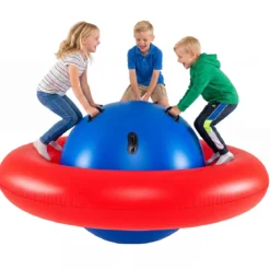 Aufblasbare Kuppelwippe zum Rollen & Neigen & Klettern & Hüpfen Kinderwippe