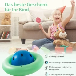 Aufblasbare Kuppelwippe zum Rollen & Neigen & Klettern & Hüpfen Kinderwippe