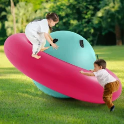 Aufblasbare Kuppelwippe zum Rollen & Neigen & Klettern & Hüpfen Kinderwippe