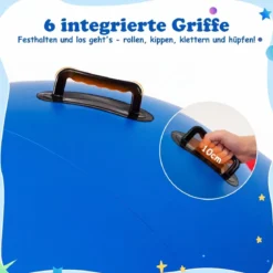 Aufblasbare Kuppelwippe zum Rollen & Neigen & Klettern & Hüpfen Kinderwippe