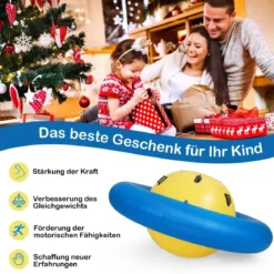 Aufblasbare Kuppelwippe zum Rollen & Neigen & Klettern & Hüpfen Kinderwippe