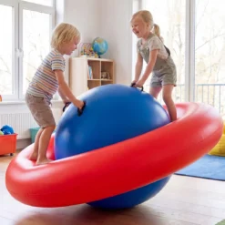Aufblasbare Kuppelwippe zum Rollen & Neigen & Klettern & Hüpfen Kinderwippe