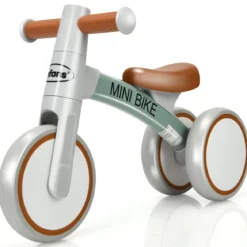 Baby-Dreirad Dreirad für Kinder im Altervon 1-3 Jahren Kinder Laufrad Dreirad ohne Pedal für Kinder Grau