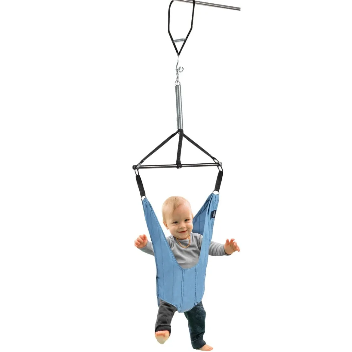 Baby Jumper Türhopser Babyschaukel Verstellbarer Baby-Hängeschaukelsitz Blau