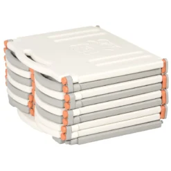Baby Laufgitter 16 Paneele Laufstall Absperrgitter mit Tür