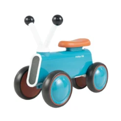 Baby-Laufrad für Kinder Sicheres Fahrspielzeug Lauflernhilfe 48 x 24,5 x 37 cm Blau