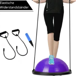 Balance Trainer Ball Yoga Pilates Gymnastikball Körperbalance Flexibilität Rehabilitation ø59cm