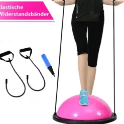 Balance Trainer Ball Yoga Pilates Gymnastikball Körperbalance Flexibilität Rehabilitation ø59cm