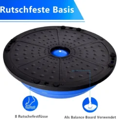 Balance Trainer Ball Yoga Pilates Gymnastikball Körperbalance Flexibilität Rehabilitation ø59cm