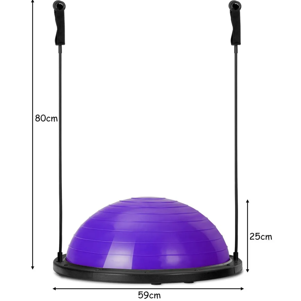 Balance Trainer Ball Yoga Pilates Gymnastikball Körperbalance Flexibilität Rehabilitation ø59cm