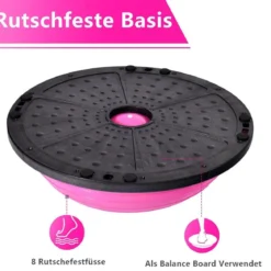 Balance Trainer Ball Yoga Pilates Gymnastikball Körperbalance Flexibilität Rehabilitation ø59cm