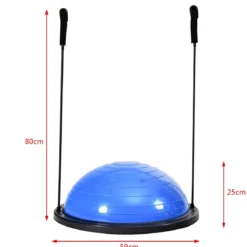Balance Trainer Ball Yoga Pilates Gymnastikball Körperbalance Flexibilität Rehabilitation ø59cm