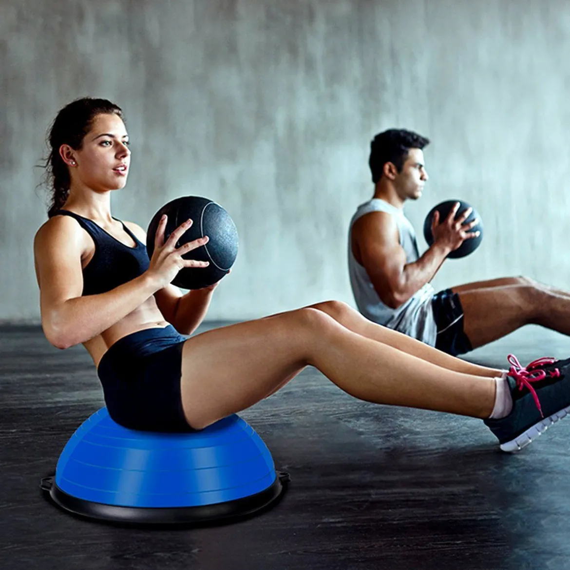 Balance Trainer Ball Yoga Pilates Gymnastikball Körperbalance Flexibilität Rehabilitation ø59cm