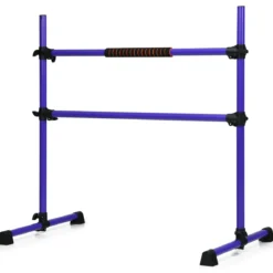 Ballet-Bar Ballettstange Ballett/Stretch Barre Höhenverstellbar Mobil Lila 124,5x 71 x 120CM
