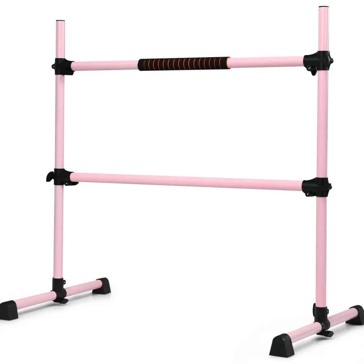 Ballet-Bar Ballettstange Ballett/Stretch Barre Höhenverstellbar Mobil Rosa 123 x 71 x 119CM