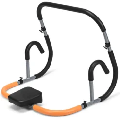 Bauchtrainer Bauchmuskeltrainer AB Trainer Roller mit Kissen für Crunches und Liegestütze