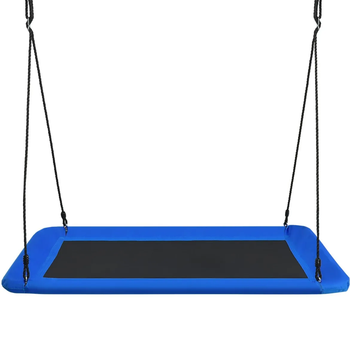 Baumschaukel Nestschaukel 100-180cm verstellbaren Seil Indoor & Outdoor-Baumschaukel Schaukel Blau/Grün/Bunt