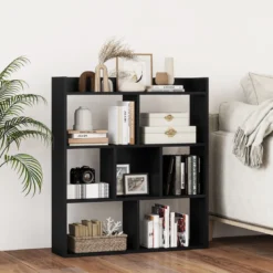 Bücherregal mit 7 Würfeln Standregal Würfelregal Aufbewahrungsregal 80 x 20 x 90 cm