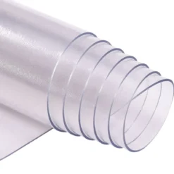 Bodenschutzmatte Bodenschutz Büro Stuhl Unterlage Boden Schutz Matte PVC 120x120cm
