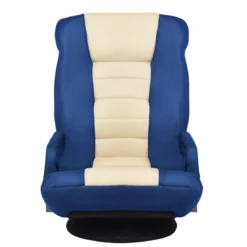 Bodenstuhl drehbar Bodensessel Relaxsessel Bodensofa Lazy Sofa Blau