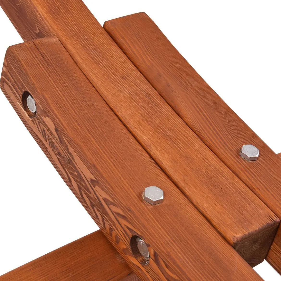 Bogenförmiges Hängemattengestell aus Holz Hängemattenständer Hängeschaukel 313x115x120cm
