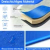 Campingmatratze Schlafmatte inklusive Tragetasche 200 x 65 cm Blau