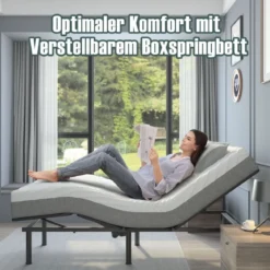 20cm dicke Doppelbettmatratze Noppenschaumstoff kühler und atmungsaktiver Schaumstoff für verstellbares Bett