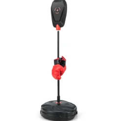 95-126 cm Höhenverstellbares Boxset Stehend Punchingball Standboxsack für Kinder ab 5 J.