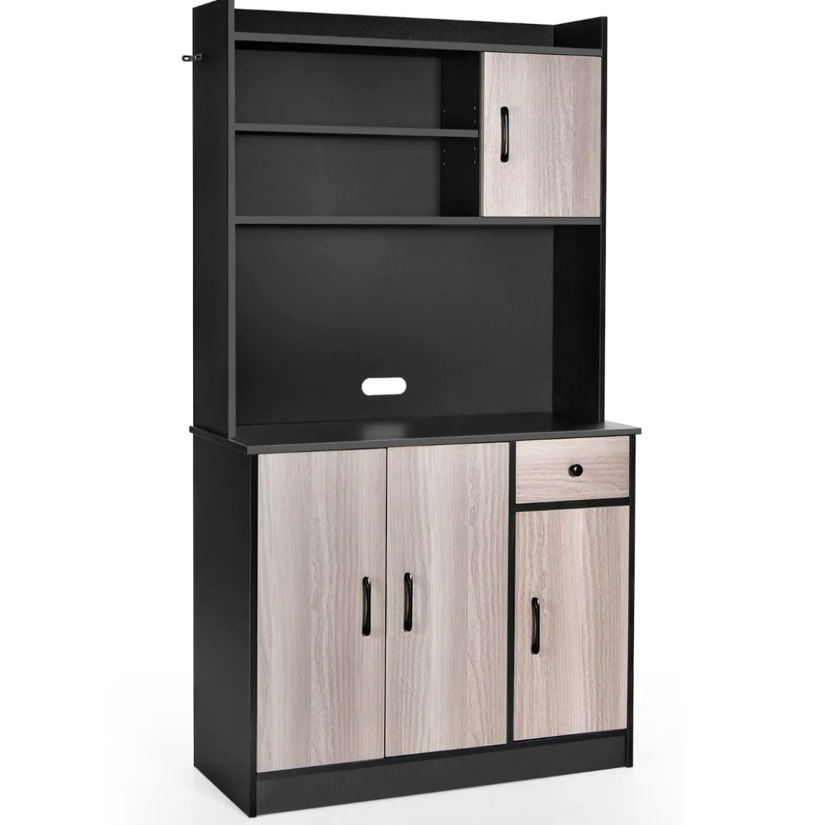180 cm Küchenschrank mit Ladestation & Arbeitsplatte & Schublade Buffet Sideboard