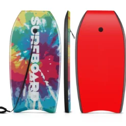 104 cm Kinder Bodyboard mit EPS-Kern & XPE-Deck & HDPE-Unterseite & Handgelenkschlaufe Surfboard