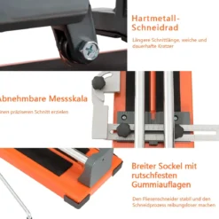 61cm Professioneller Fliesenschneider 40,5 cm Diagonal-Porzellanschneider