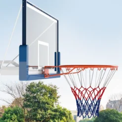 Ø45cm Standard Basketballkorb mit Netz Mini Basketball Korb für Wandmontage Orange