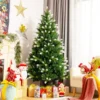 180 cm Weihnachtsbaum Künstlicher Tannenbaum mit 850 PVC-Zweigen
