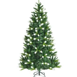 180 cm Weihnachtsbaum Künstlicher Tannenbaum mit 850 PVC-Zweigen