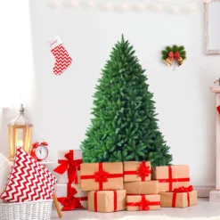 150 cm Weihnachtsbaum Tannenbaum mit Metallständer Kunstbaum Weihnachten Grün