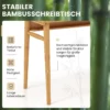 Computertisch mit Schubladen & Offenem Regal & Kabelführungsschlitz Schreibtisch Natur