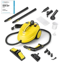 Dampfreiniger Flächenleistung: 108 m² Dampfdruck: 5 bar 1,8 L Wassertank