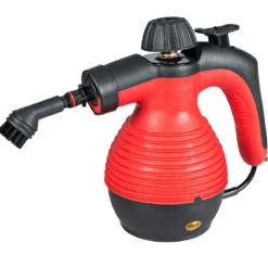 Dampfreiniger Handgerät chemiefreies Reinigen Dampfreinigen für Zuhause, Auto oder Veranda Rot