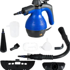 Dampfreiniger mit Handgriff Dampfdruckreiniger350 ml Wassertank Füllkapazität Dampfreinigen Blau