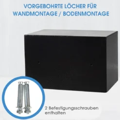Digitaler Sicherheits-Safe Tresorfach mit 2 Überbrückungsschlüsseln Elektronischer Schranktresor