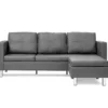 Ecksofa Couchgarnitur Sofagarnitur Schlafsofa Wohnzimmersofa mit Ottomanen