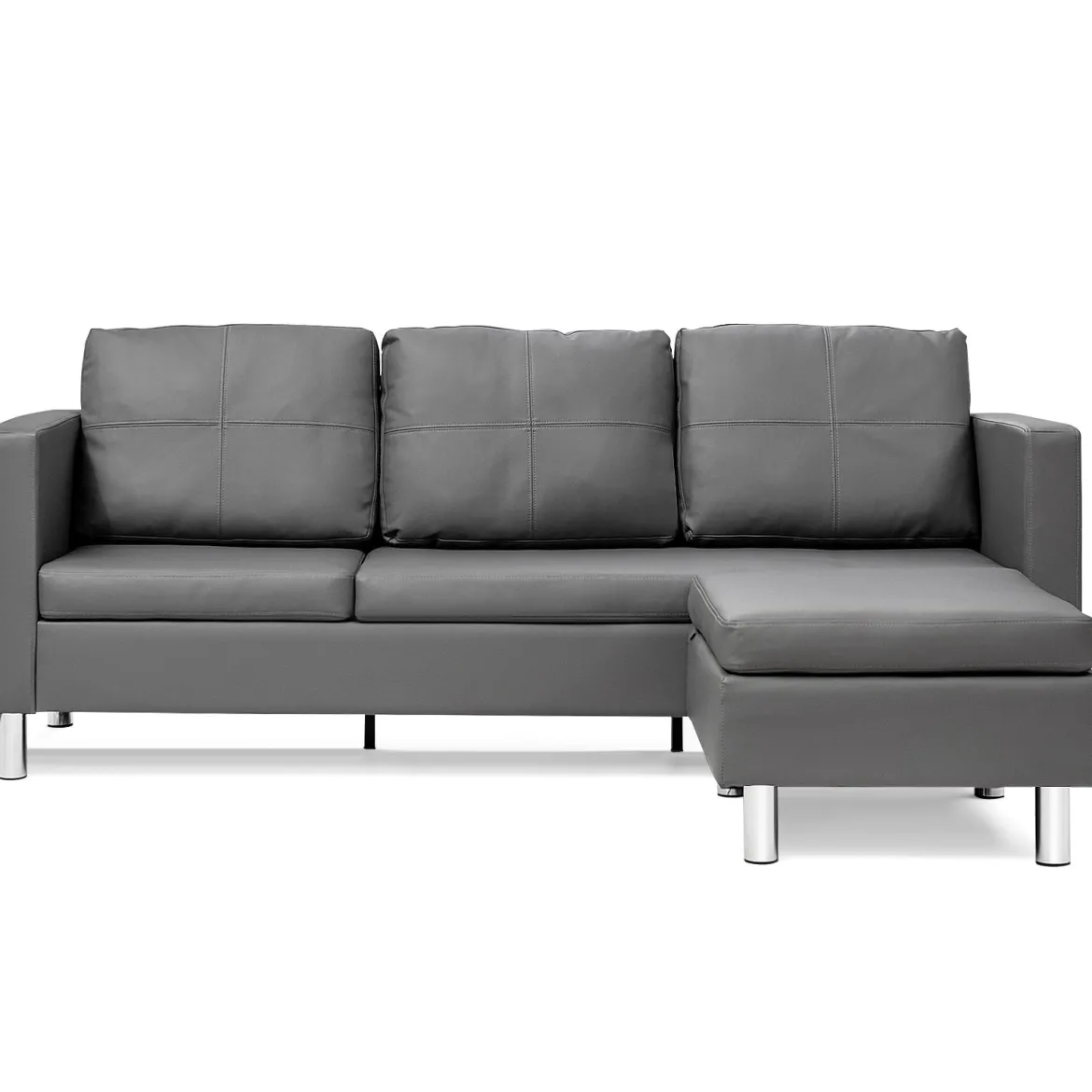 Ecksofa Couchgarnitur Sofagarnitur Schlafsofa Wohnzimmersofa mit Ottomanen