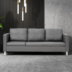Ecksofa Couchgarnitur Sofagarnitur Schlafsofa Wohnzimmersofa mit Ottomanen