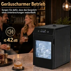 Eiswürfelmaschine Eiswürfelbereiter für 50 mm Eiskugel 48 Stück/Tag Eiskugelmaschine aus Edelstahl