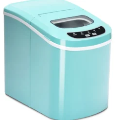 Eiszubereiter Maschine Tragbare Eismaschine mit 2,2 L Wassertank 24 x 33 x 36 cm Grün